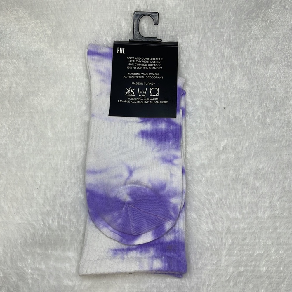 Tie Dye Nike Socks 💜 - Picture 3 of 3